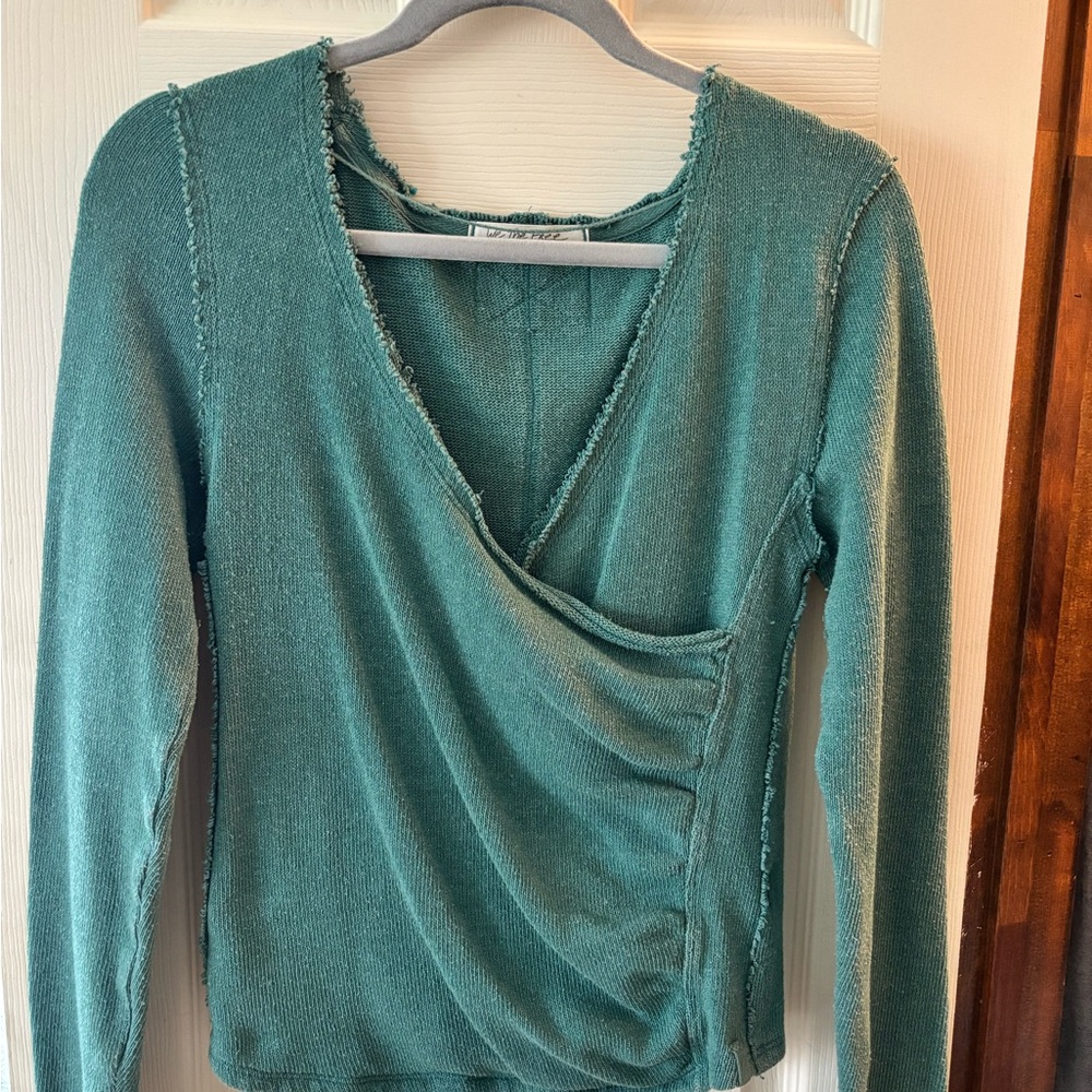 Free People V-Neck Sweater